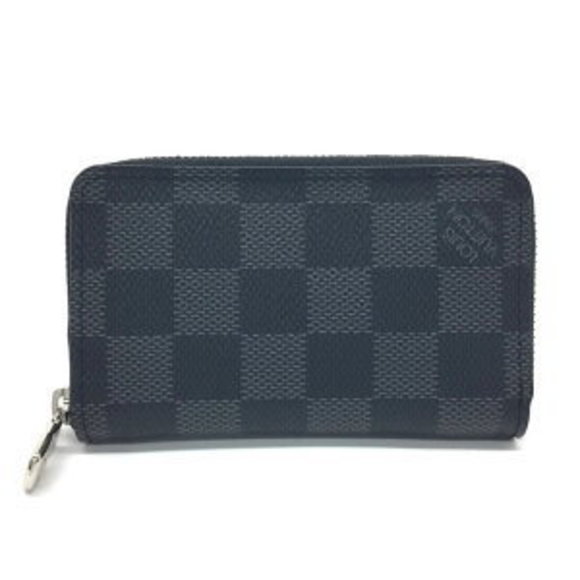Louis Vuitton Zippy Case Card Damier Graphite Black no - Picture 1 of 7